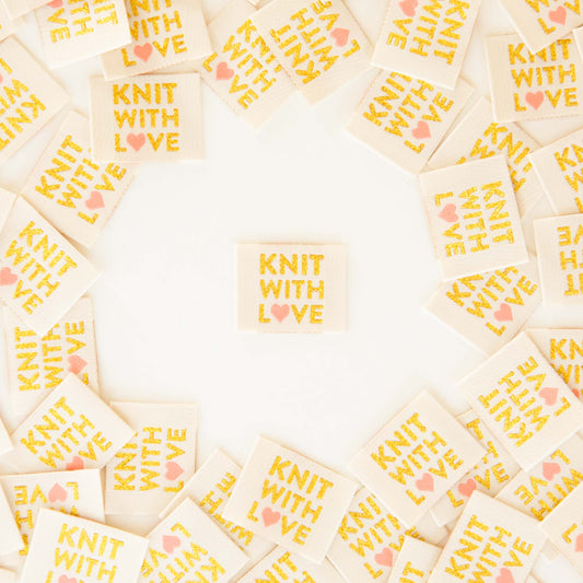 Knitting Sewing Clothing Label by Sarah Hearts