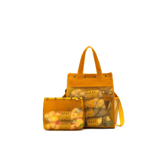 Maker's Tall Mesh Tote by Della Q
