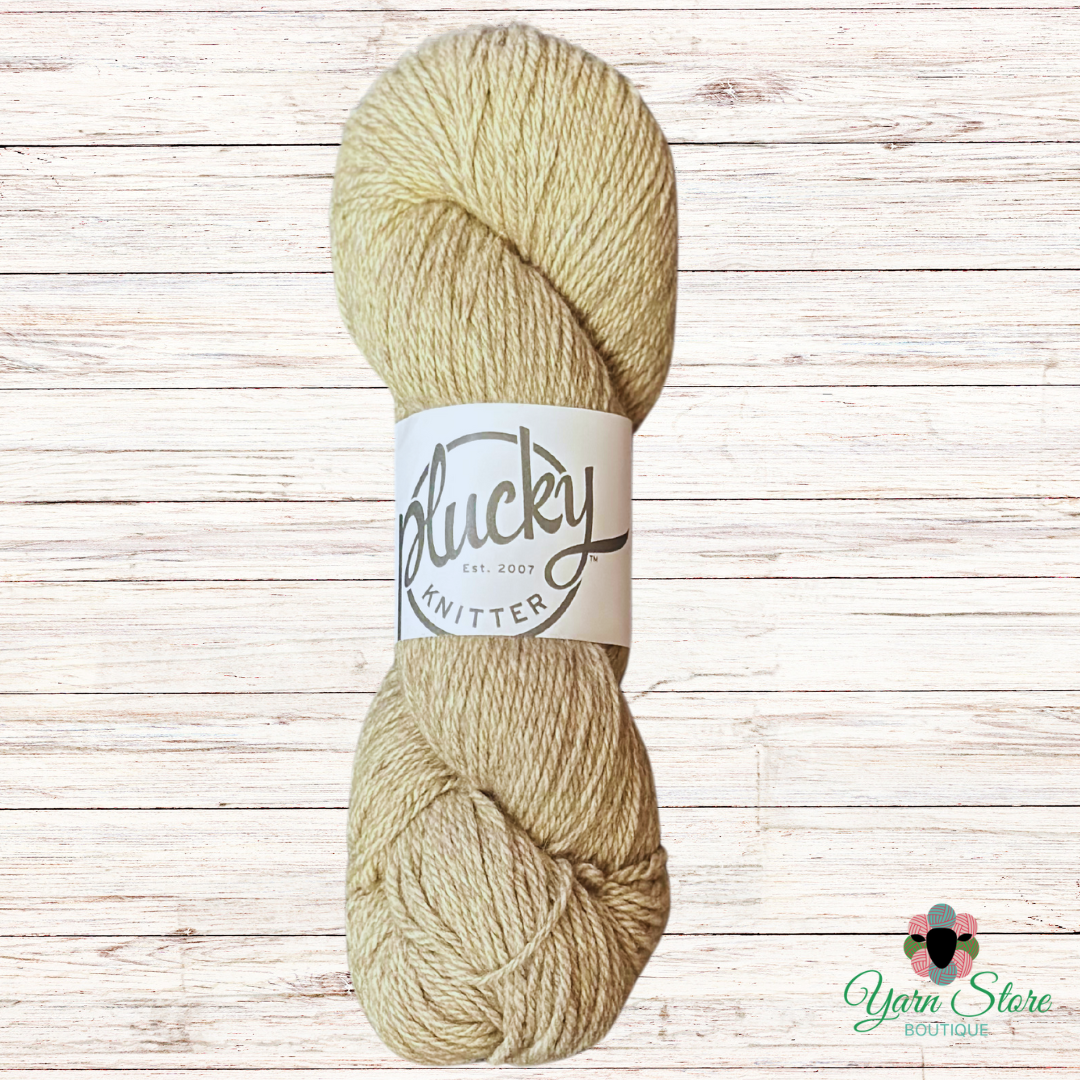 SW Mink Worsted by Plucky Knitter