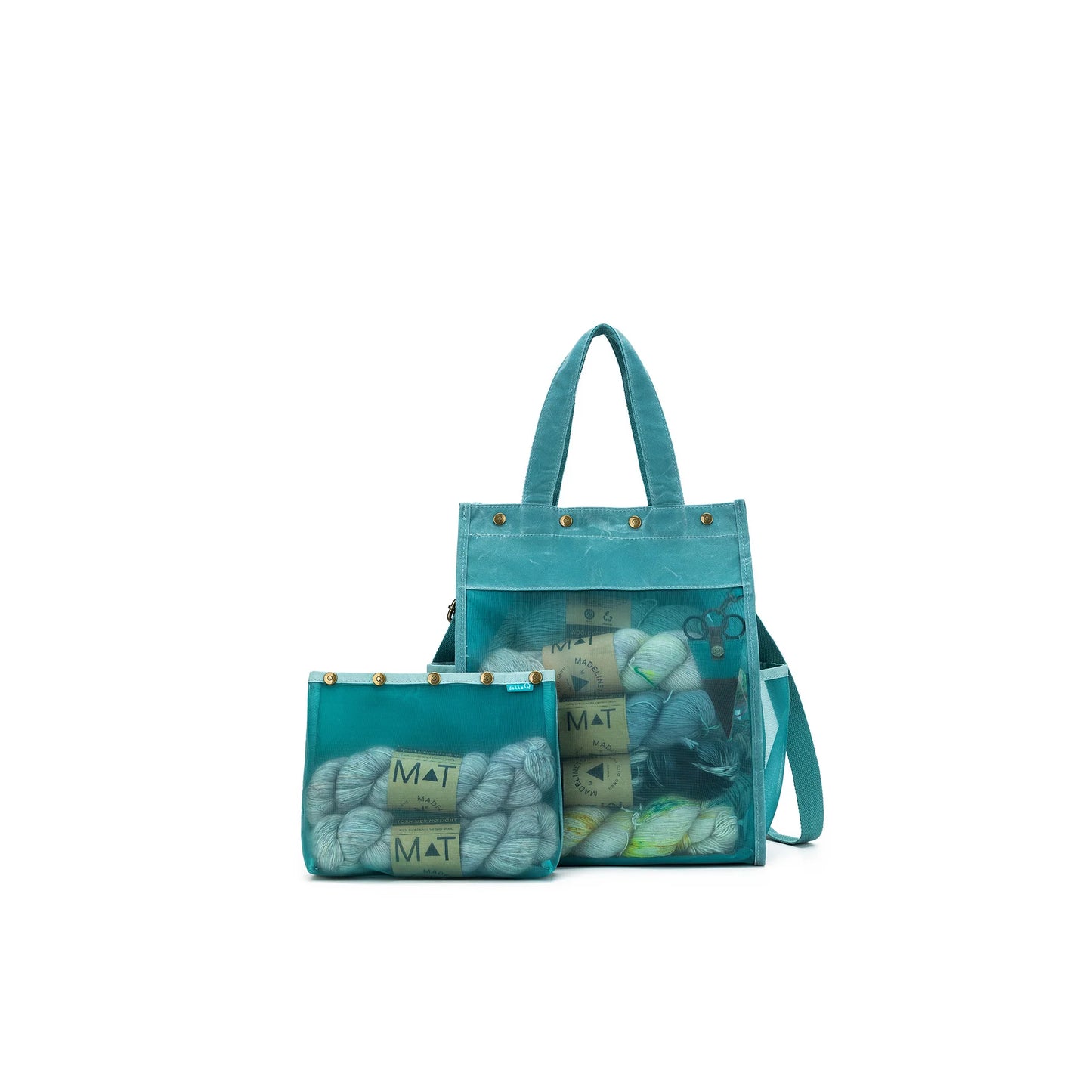 Maker's Tall Mesh Tote by Della Q