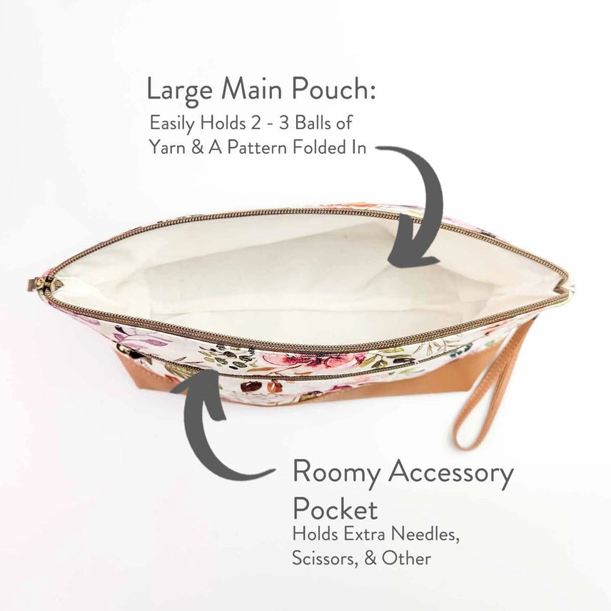 Spring Floral Trinity Bag by Twice Sheared Sheep