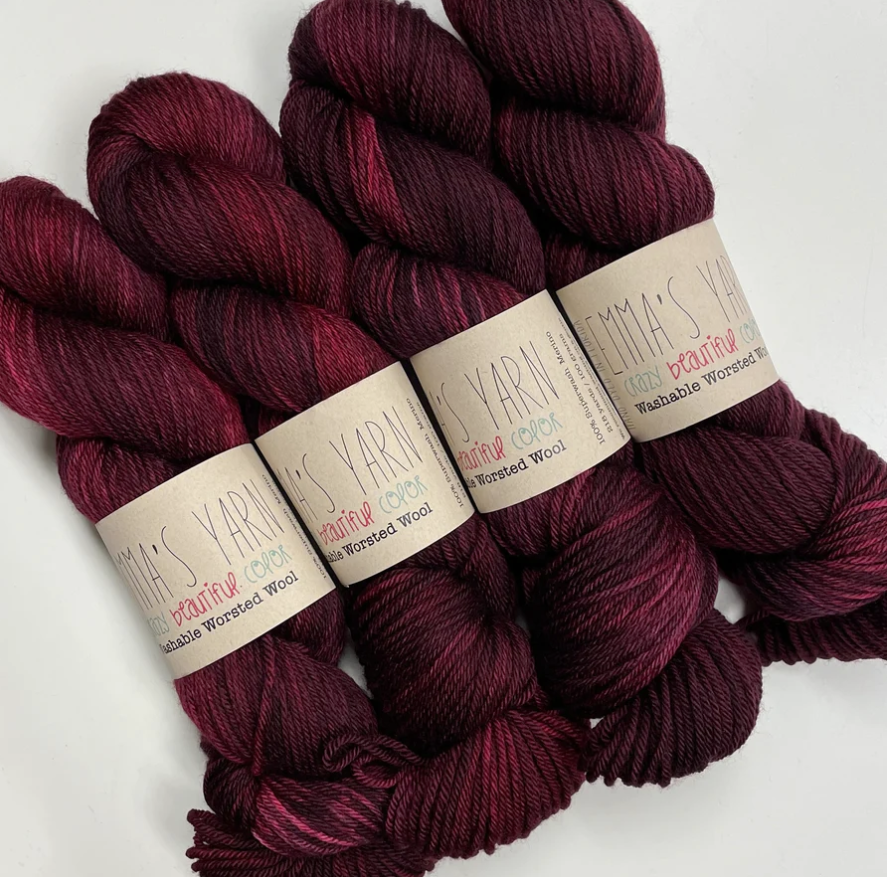 Washable Worsted Wool by Emma's Yarn