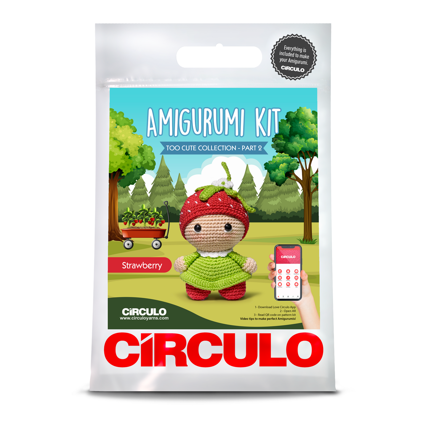 Too Cute Collection Amigurumi Kit by Circulo