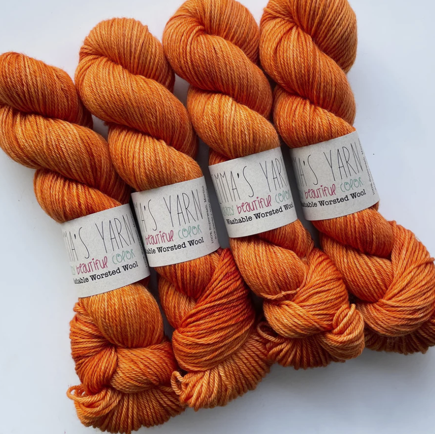 Washable Worsted Wool by Emma's Yarn