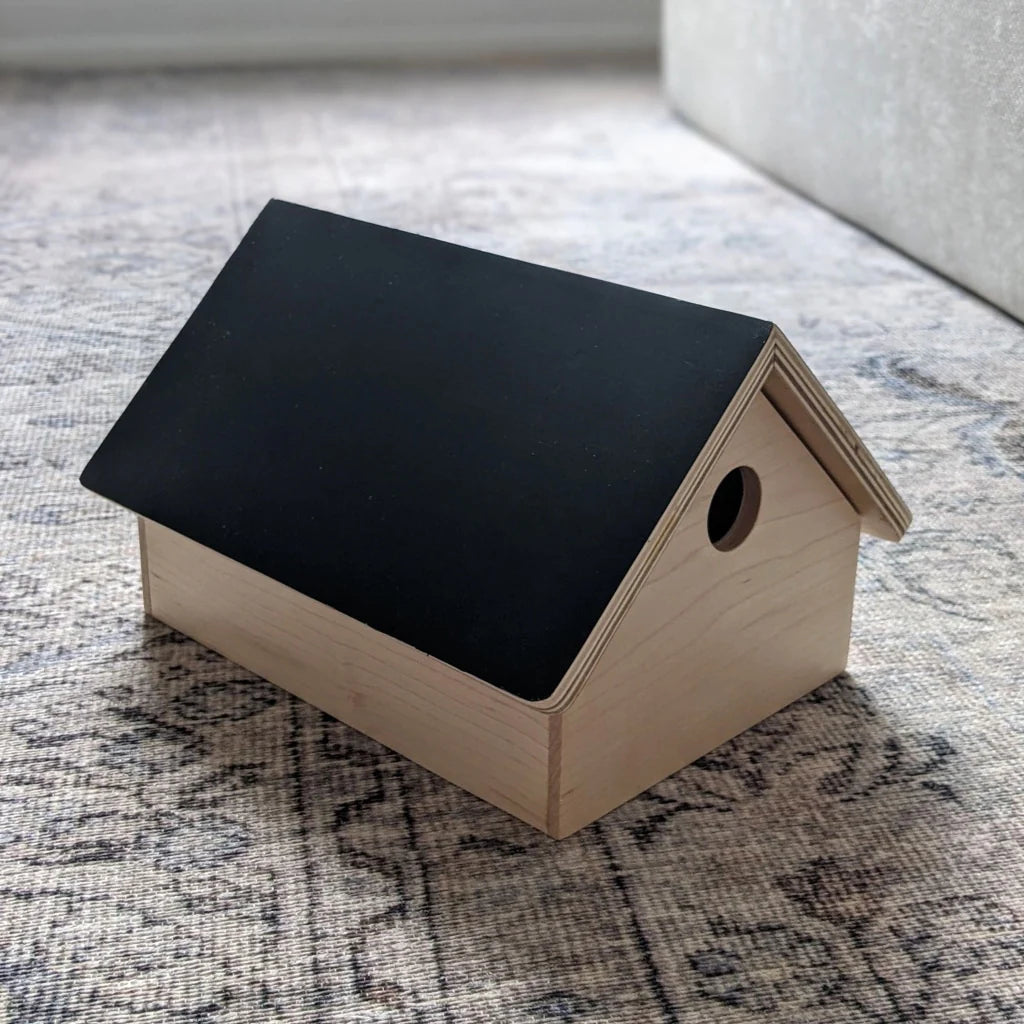 Thread and Maple Birdhouse Box