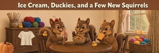 Ice Cream, Duckies, and a Few New Squirrels