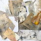 Dyed Paper Pack- Mixed Media Art Supplies