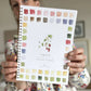 Fruit watercolor workbook by Emily Lux