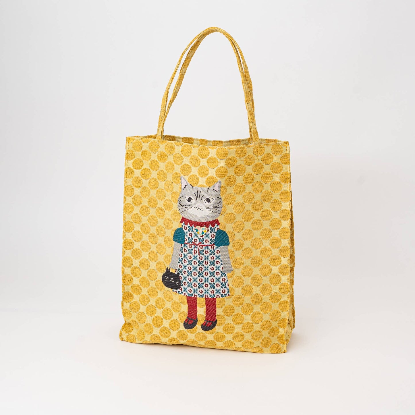 Kusuguru "Honey Bean Princes" Jacquard Tote Premium Chenille
