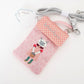 Kusuguru Japan 3-Way SilkyTouch Mobile Pouch & Crossbody Bag