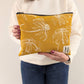 Beautiful Travel Pouch - Sunshine Yellow