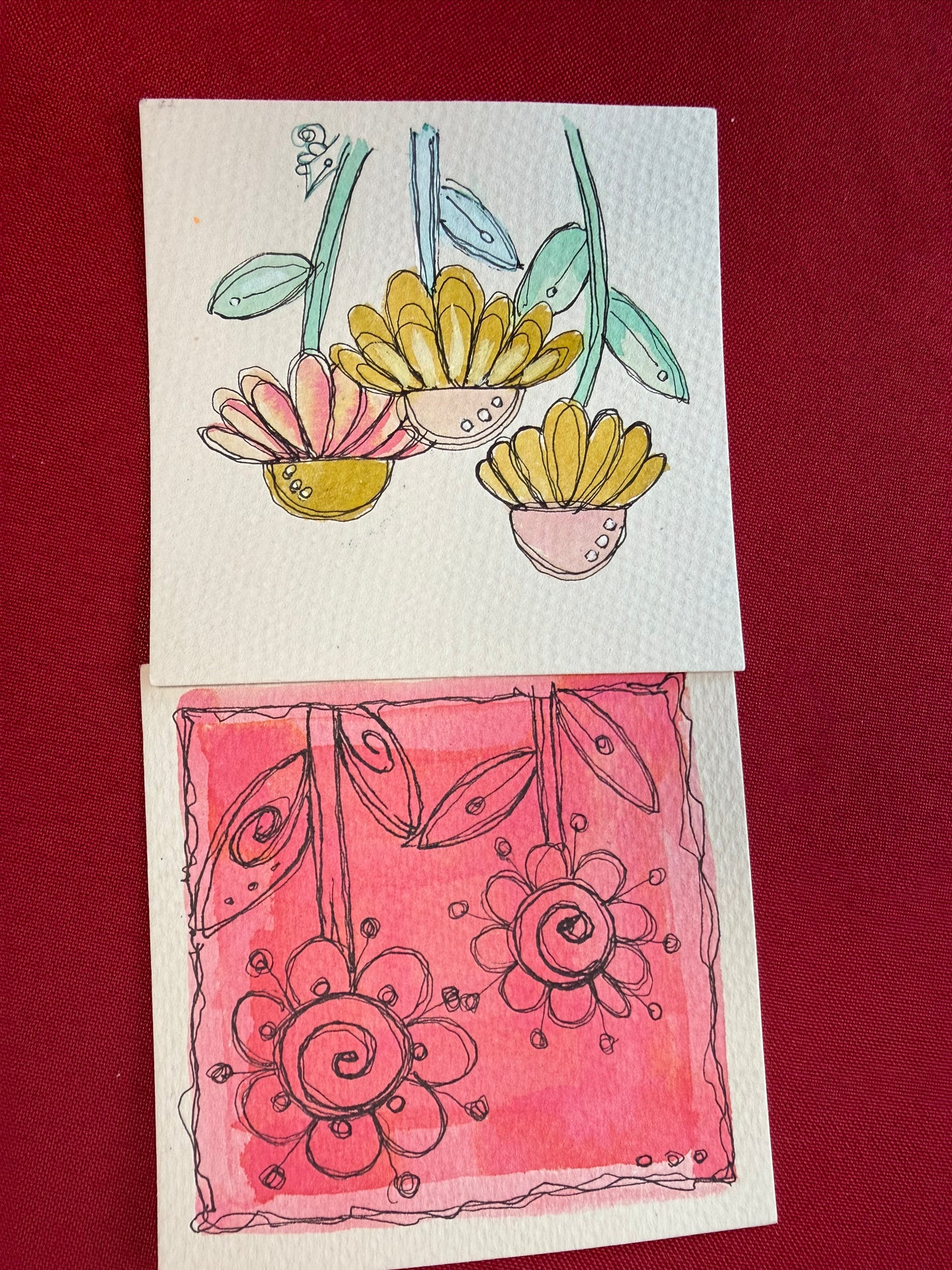 Water Color Doodling Workshop with Becky