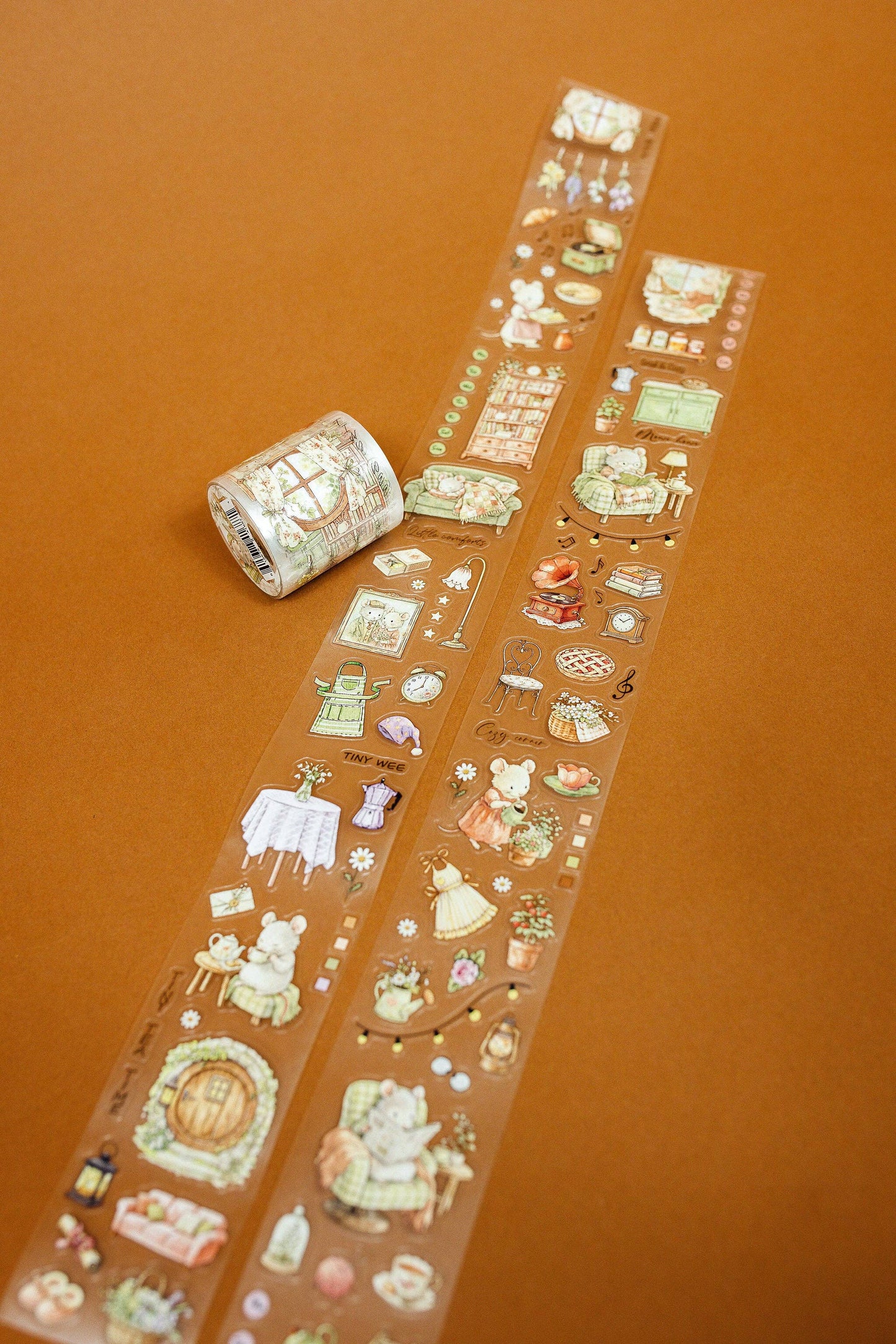 In a Cozy House Transparent Tape