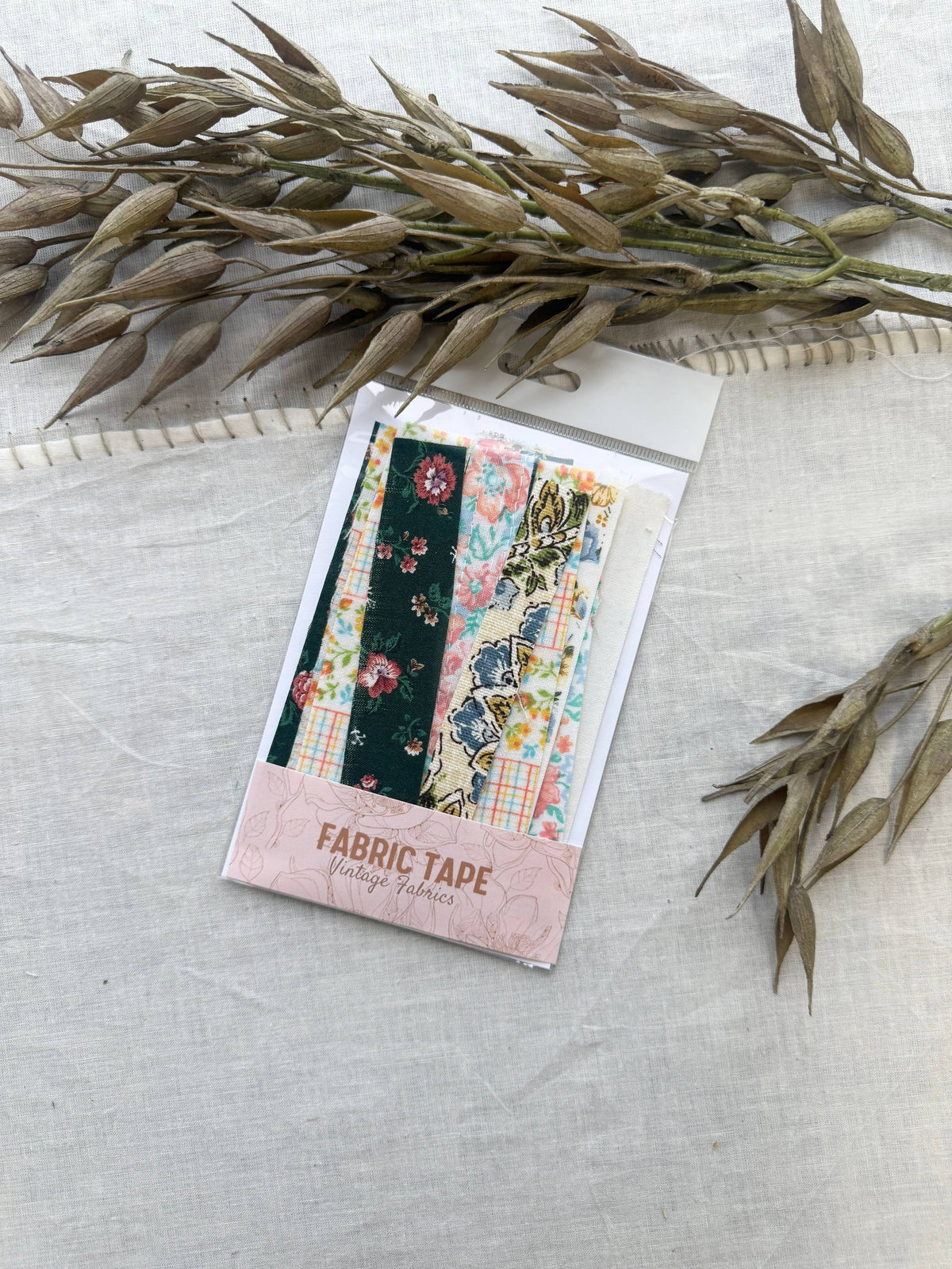 Fabric Tape Pack, Journal Supplies, Paper Crafting Kit