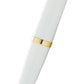 Bailey Light™ Polished White Resin and Gold Tone Fine Nib Fountain Pen