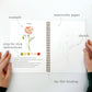 Flowers watercolor workbook by Emily Lux