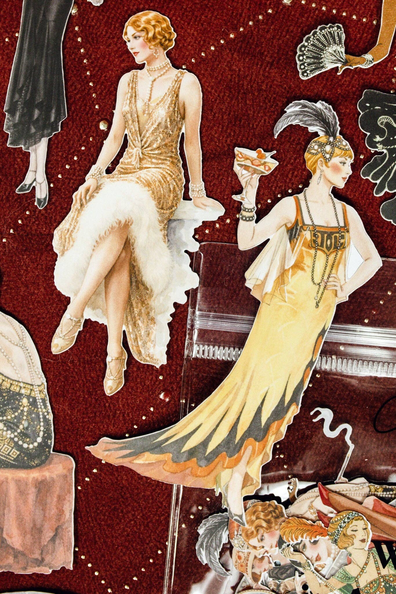 Women in Art Deco Sticker Pack