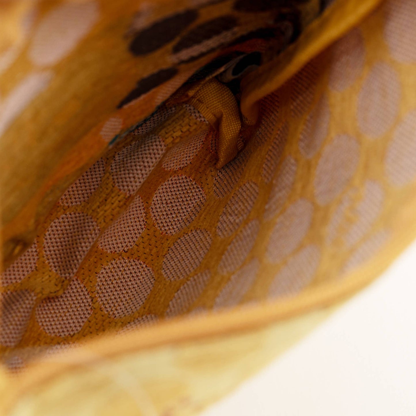 Kusuguru Japan "Honey Bean Princess" Jacquard Pouch