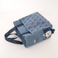 Kusuguru Japan Embroidered Cat Small Tote Bag - two color