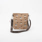 Kusuguru Japan Embroidered Cat Compact Crossbody Bag