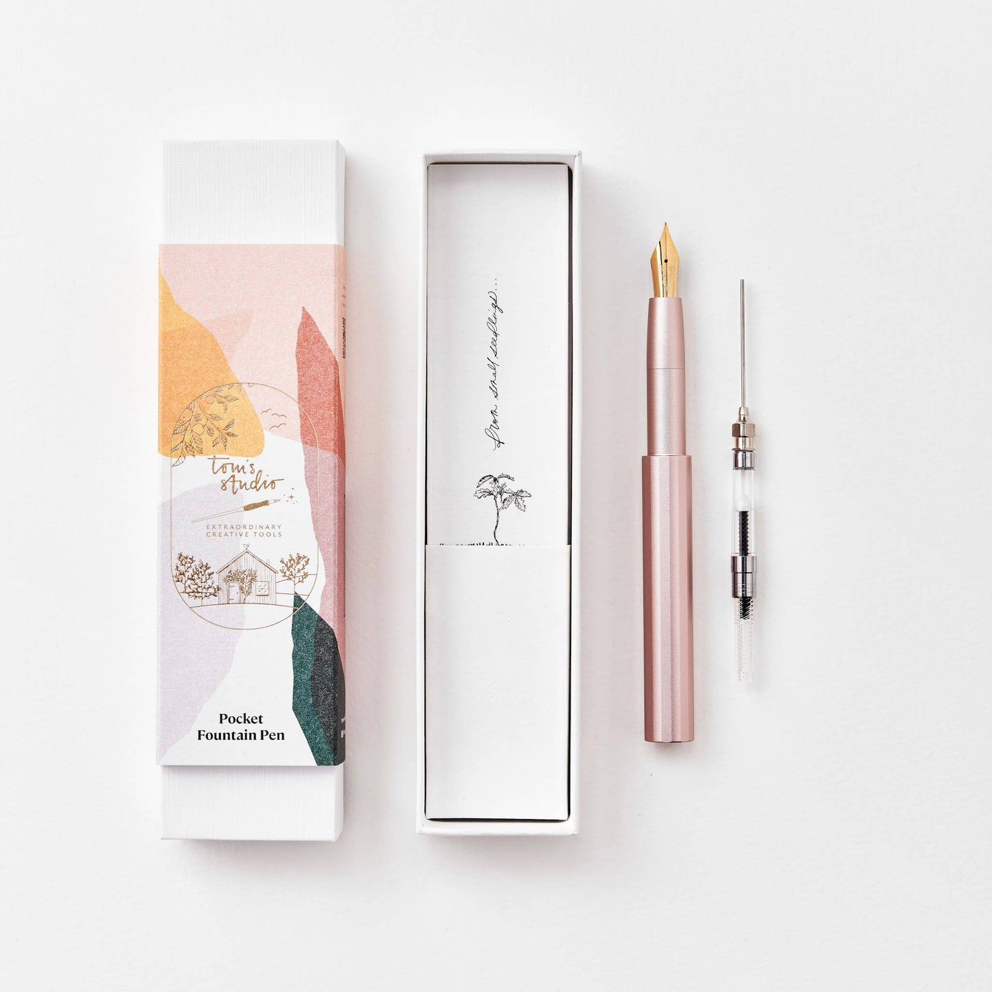 The Studio Pocket Fountain Pen 2.0 by Tom's Studio