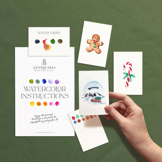 Mini Watercolor Kit: Christmas No.1