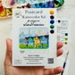 San Francisco Painted Ladies Watercolor Postcard Kit