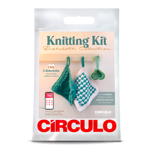 Knitting Kit Dishcloth Collection by Circulo