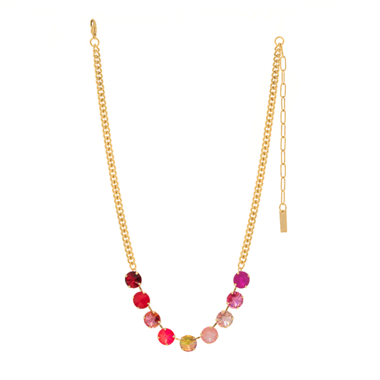 Mini Sofia Necklace in Flamingo Mix by Tova
