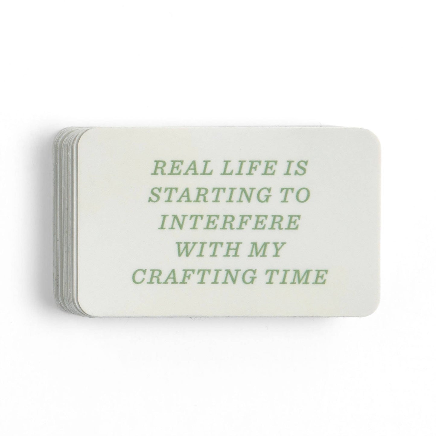 Real Life Is Starting To Interfere Decal Sticker