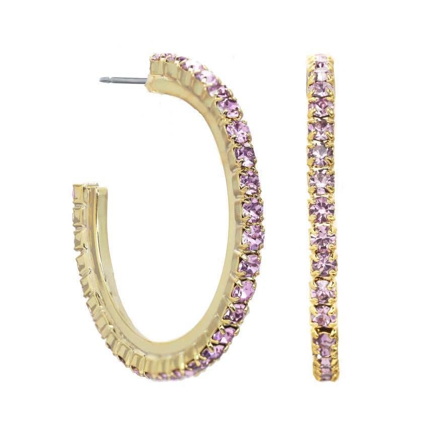 Slim Hoop Earrings by Tova