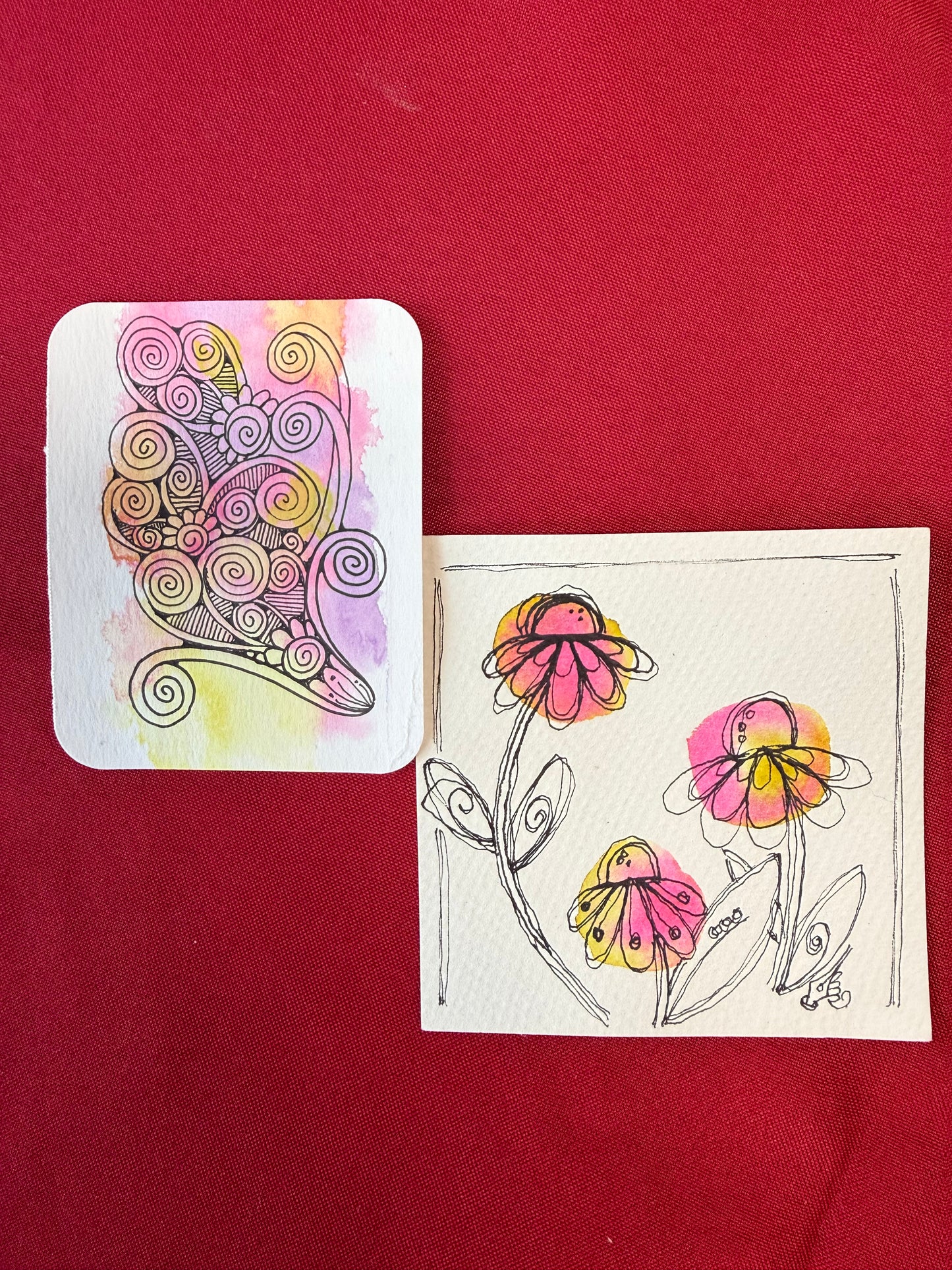 Water Color Doodling Workshop with Becky