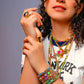 Sarina Necklace in Watermelon POP by Tova