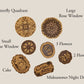 Vintage Faux-Wax Stickers