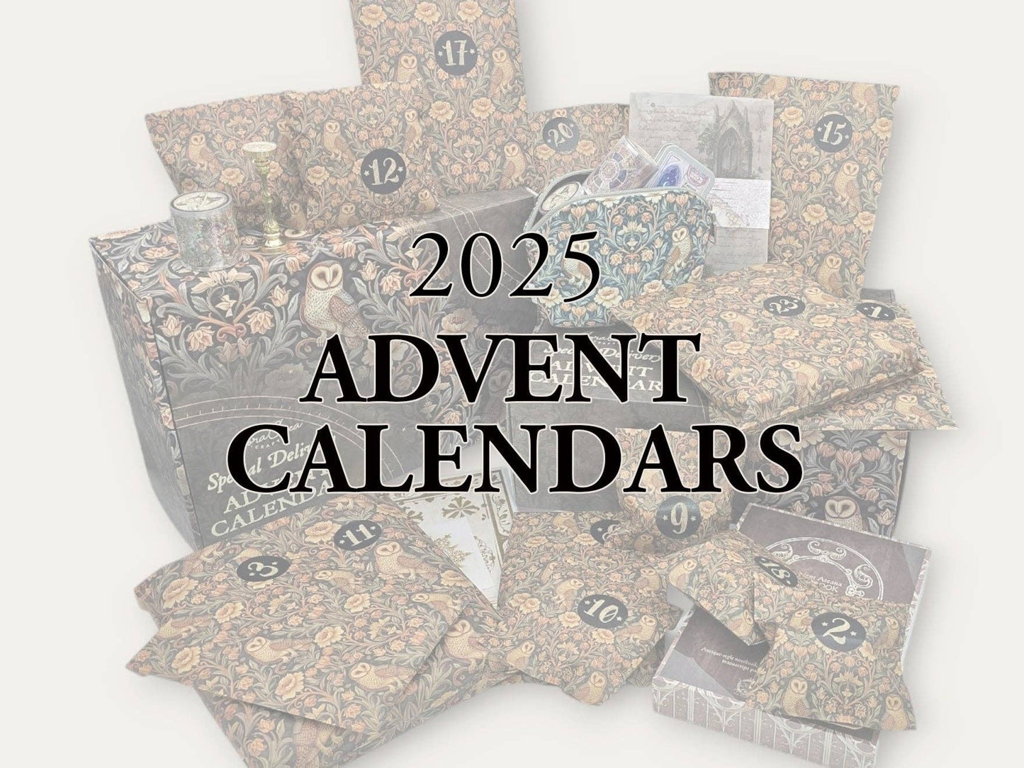 Vintage Craft Advent Calendars - Taking Pre-orders now. By CoraCrea