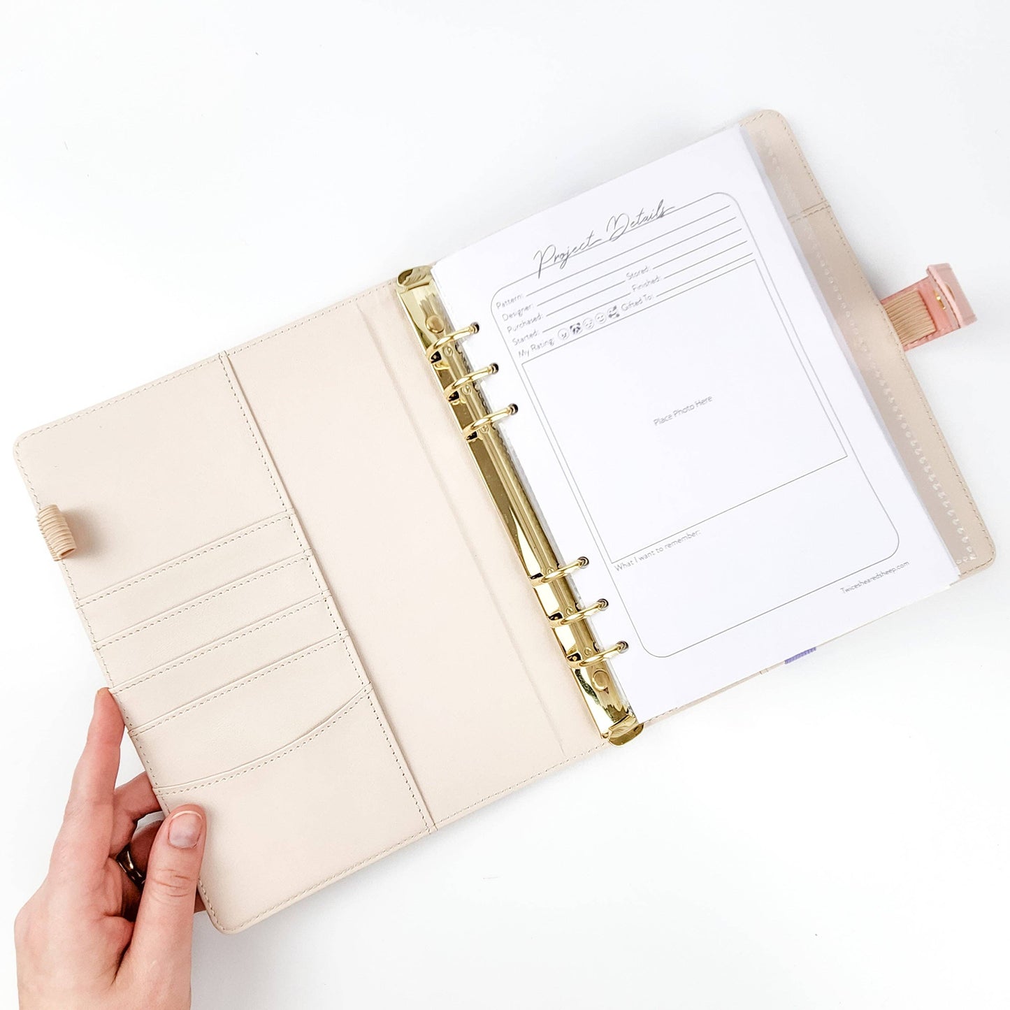 Project Journal Planner for Knitters & Crocheters by Twice Sheared Sheep