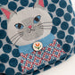 Kusuguru Japan "Honey Bean Princess" Jacquard Pouch