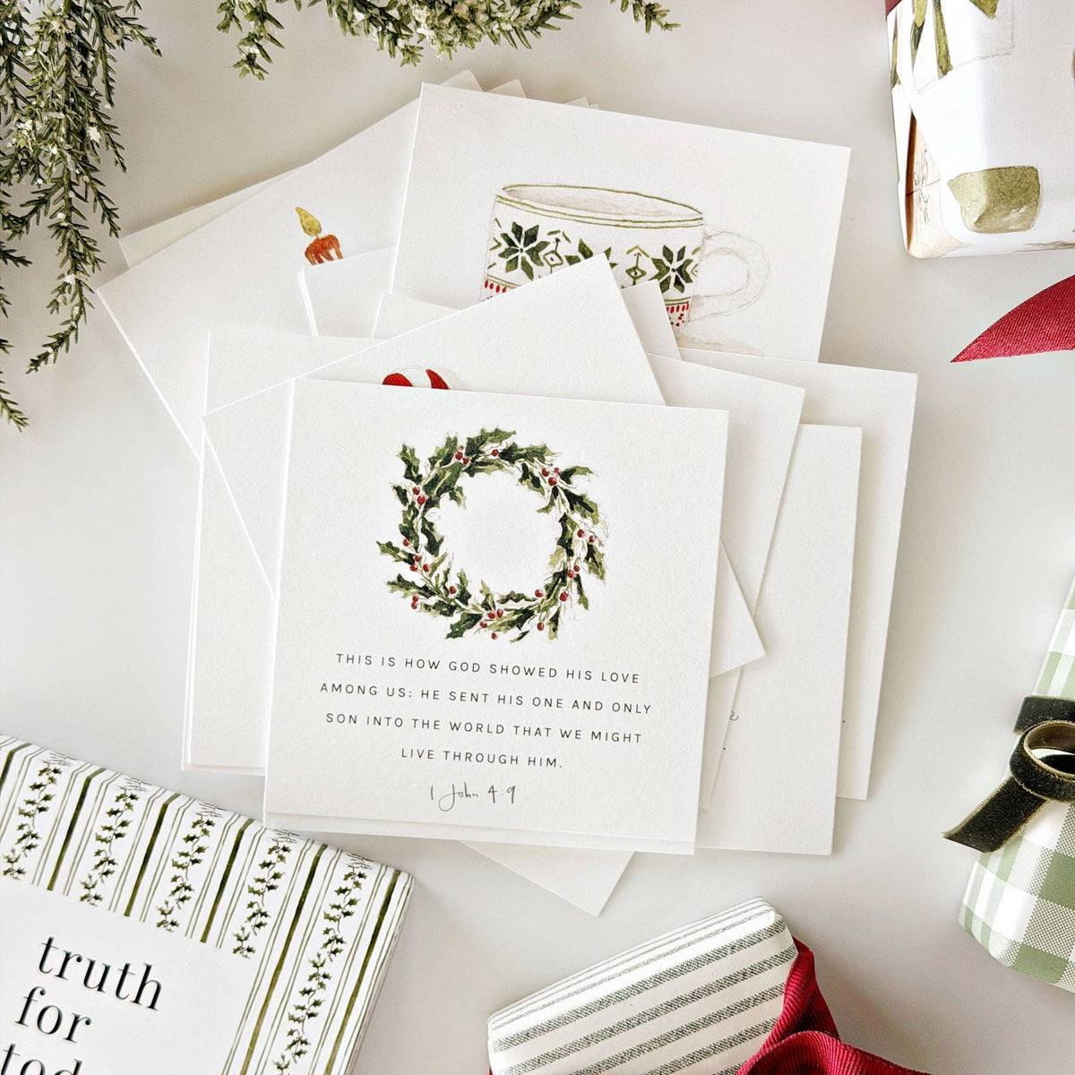 Advent truth for today bible verse cards by Emily Lux