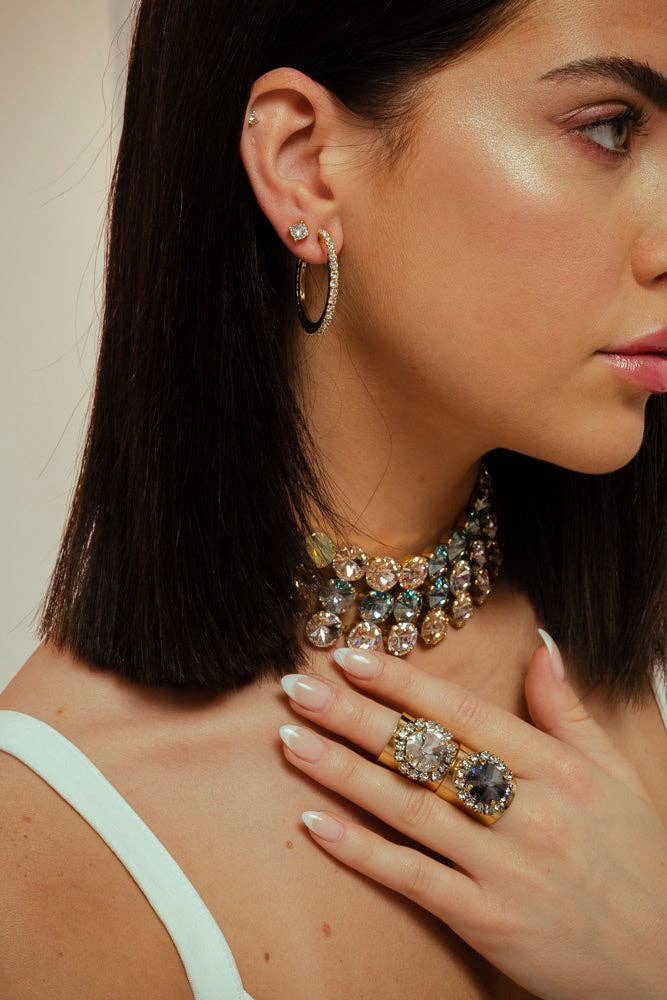 Slim Hoop Earrings by Tova