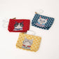 Kusuguru Japan "Honey Bean Princess" Jacquard Pouch