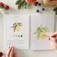 Fruit watercolor workbook by Emily Lux
