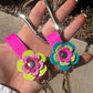 Flower Power! Phone Clip by Lemonwood