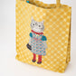 Kusuguru "Honey Bean Princes" Jacquard Tote Premium Chenille