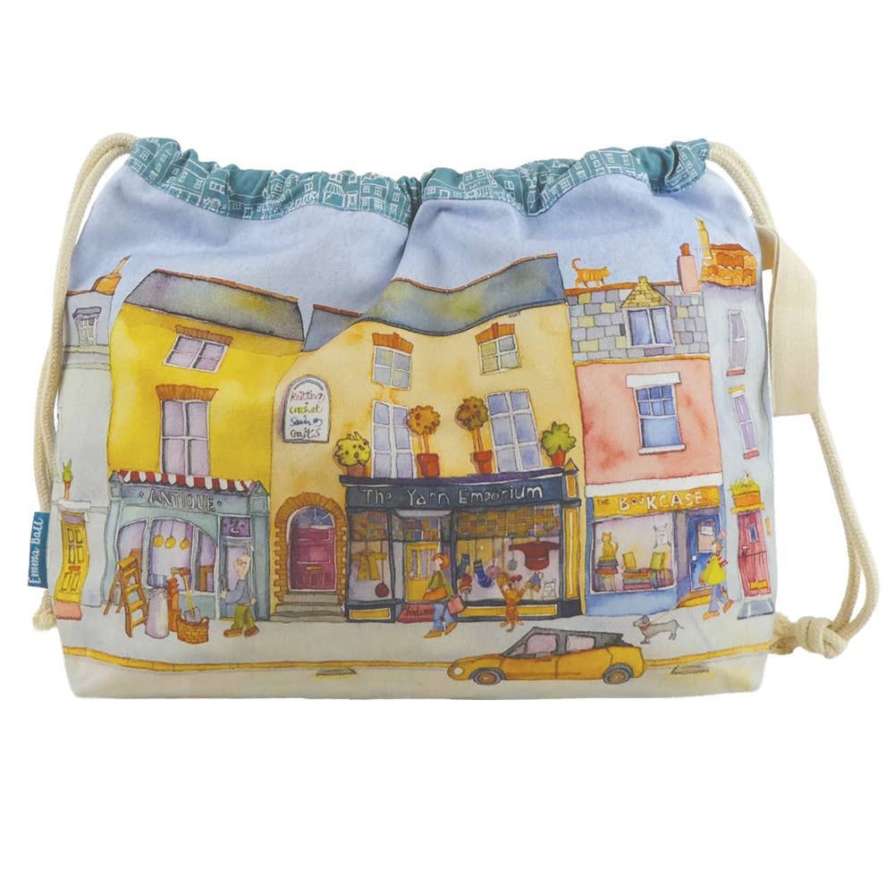 Market Street Drawstring Bag
