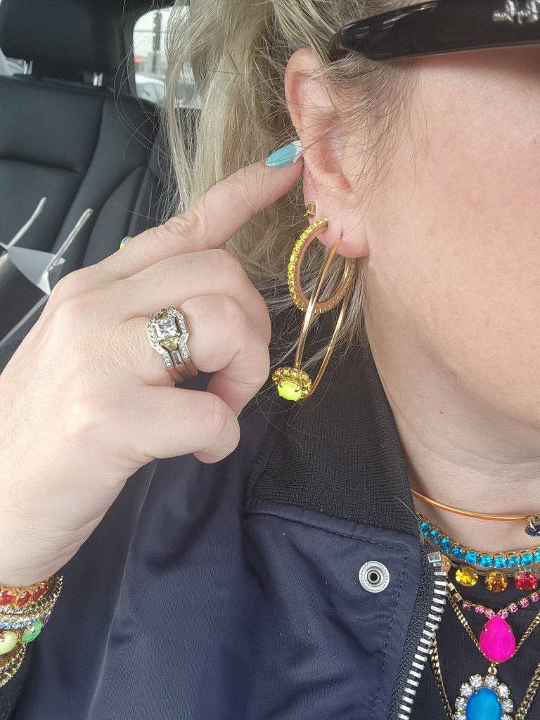 Slim Hoop Earrings by Tova
