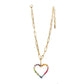 Watermelon Heart Necklace by TOVA (N110104WAT)