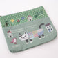 Kusuguru Japan Cat Card Holder Coin Purse Pouch