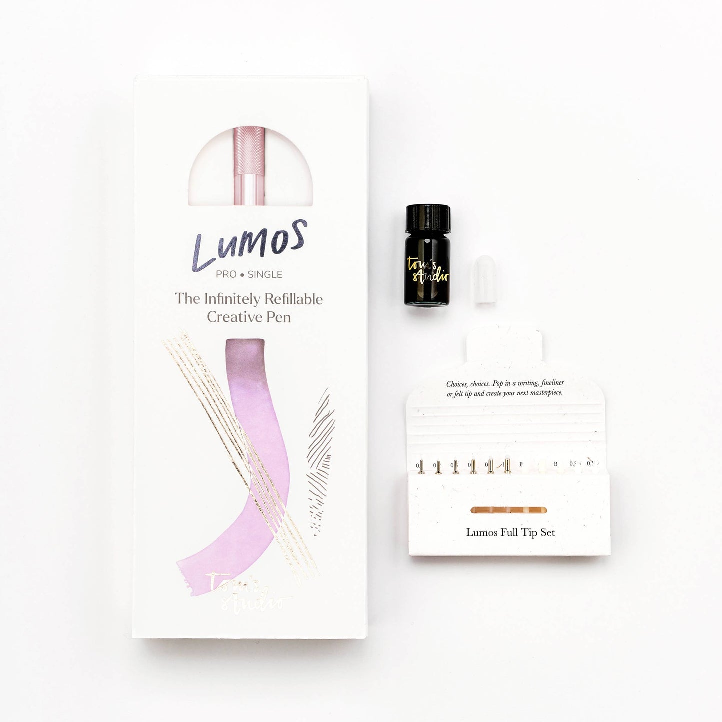 Lumos Pro - Refillable Multi-Tip Pen