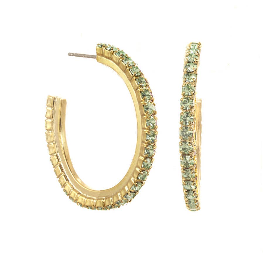 Slim Hoop Earrings by Tova