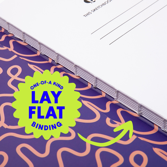 Quell® Lay-Flat Sketchbook
